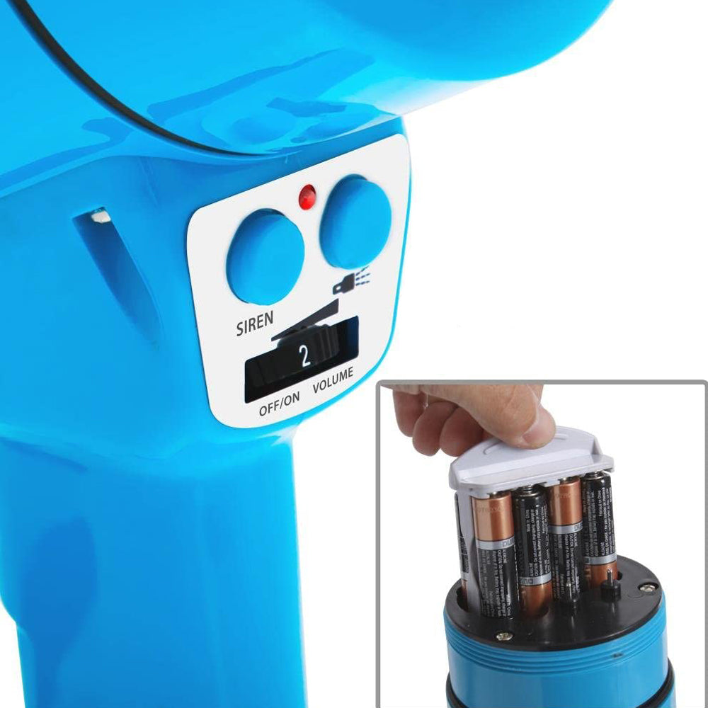 Pyle Portable Waterproof Megaphone Bullhorn Speaker with LED Light (Open Box) - VMInnovations