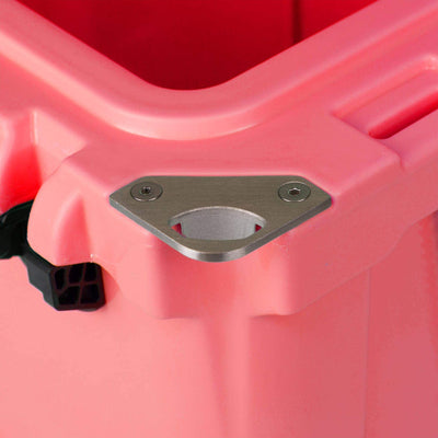 Driftsun Heavy Duty Portable 20 Quart Insulated Hard Ice Chest Cooler, Coral - VMInnovations