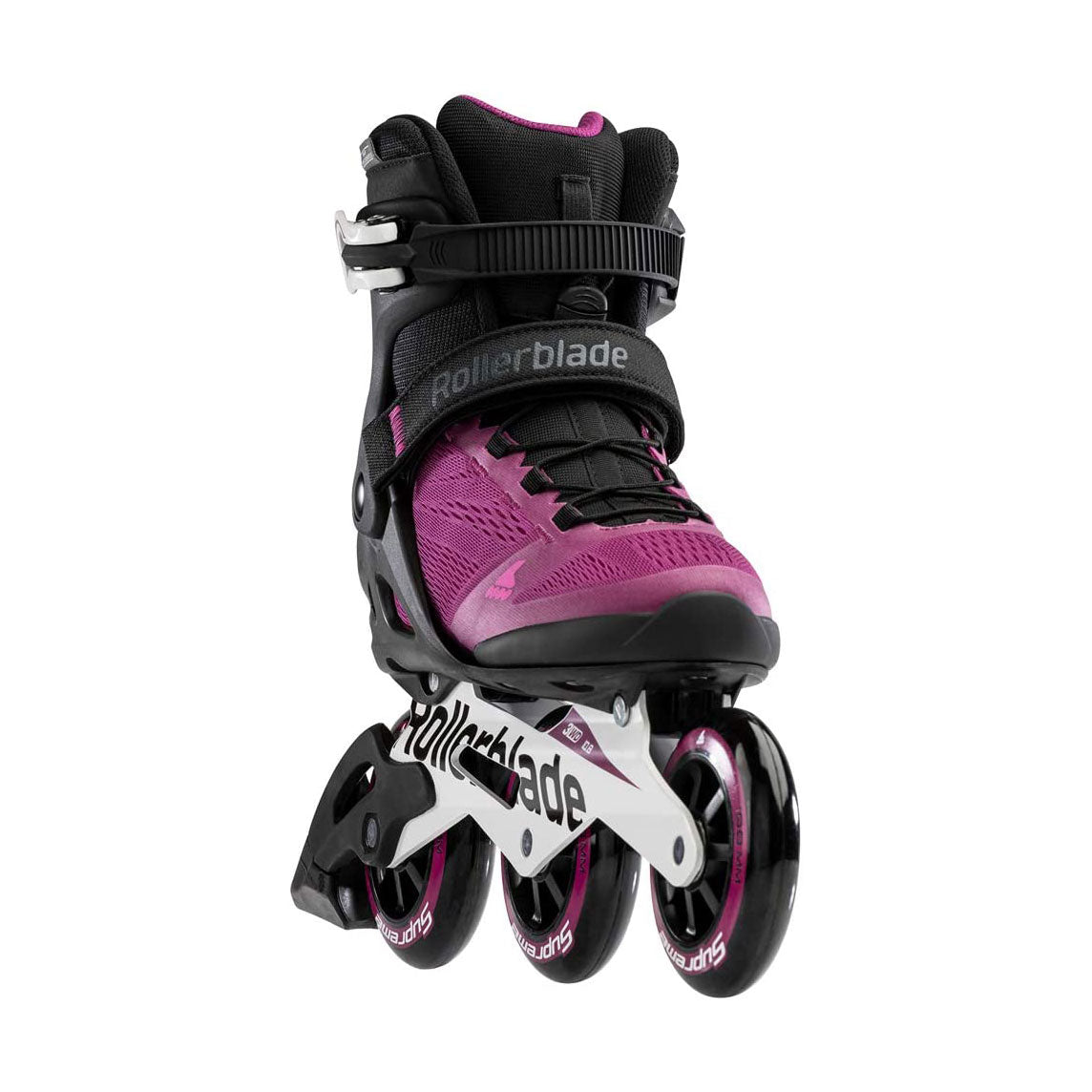Rollerblade Macroblade 100 3WD Womens Adult Fitness Inline Skate Size 7, Violet (Refurbished)