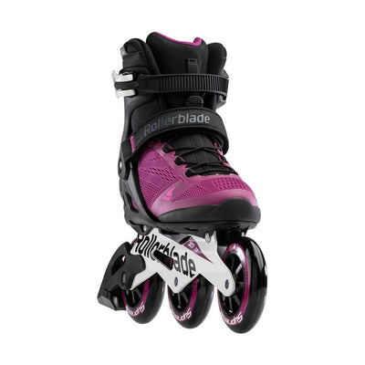 Rollerblade Macroblade 100 3WD Womens Adult Fitness Inline Skate Size 7, Violet (Refurbished)