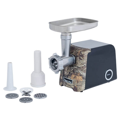 Magic Chef Electric Meat Grinder with Sausage Maker, Realtree Camo (Open Box)
