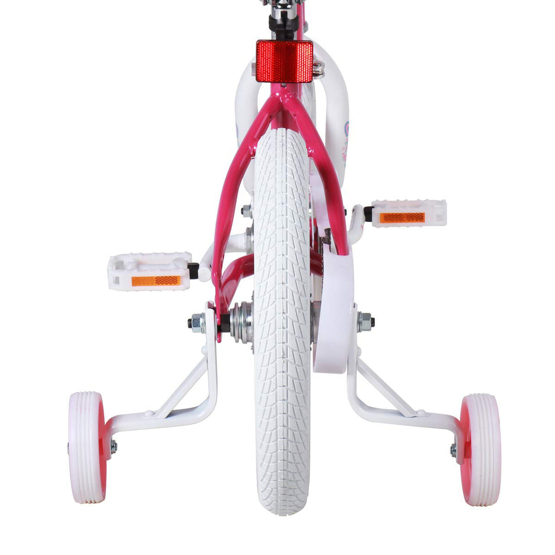 JOYSTAR Angel 16" Ride On Girls Bicycle Kids Bike w/ Training Wheels, (Open Box) - VMInnovations