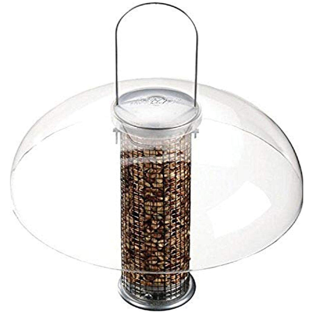 Aspects Tube Top 281 Backyard Bird Feeder Cover Weather Dome, 12 Inch Diameter - VMInnovations