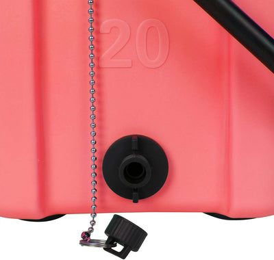 Driftsun Heavy Duty Portable 20 Quart Insulated Hard Ice Chest Cooler, Coral - VMInnovations