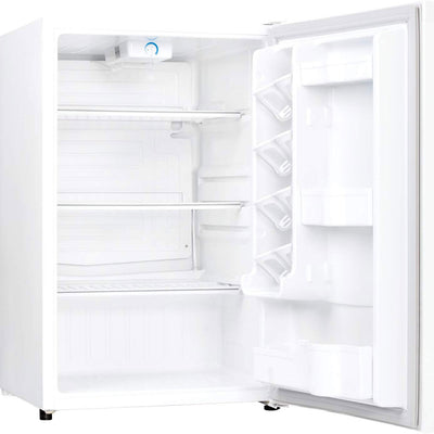 Danby Designer 4.4 Cubic Feet Auto Defrost Mini Refrigerator, White (Used)