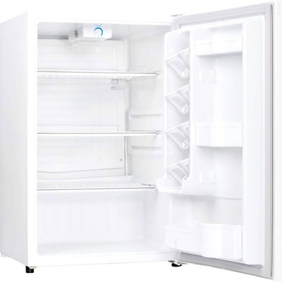 Danby 4.4 Cubic Feet Automatic Defrost Compact Mini Refrigerator, White (Used)