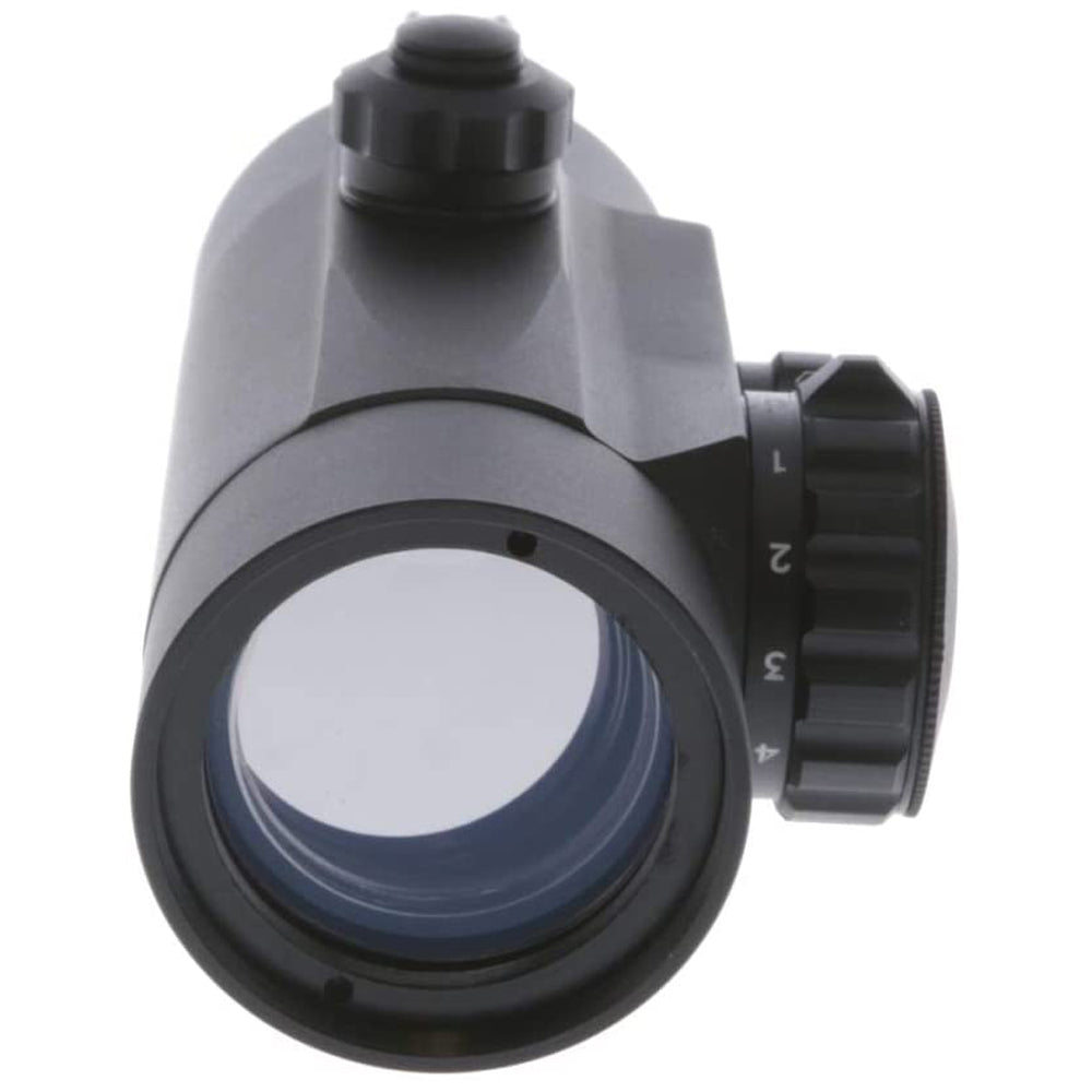 TruGlo Red-Dot Traditional Mount 30mm 5 MOA Hunting Tactical Weapon Sight, Black - VMInnovations
