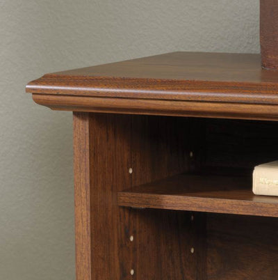 Sauder Orchard Hills Full/Queen Bed Bookcase Headboard Cherry-Open Box