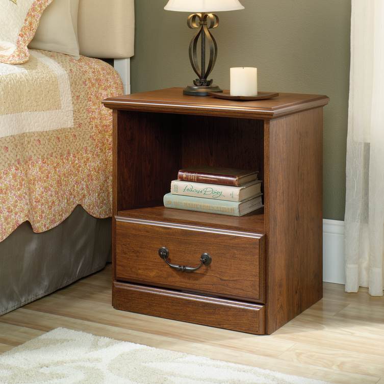 Sauder 418633 Orchard Hills Home Furniture Night Stand Milled Cherry (Open Box)