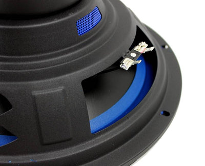 2) Hifonics ZW12D4 Zeus 12" 1200W Car Subwoofers + Mono Amplifier+Amp Kit+Box