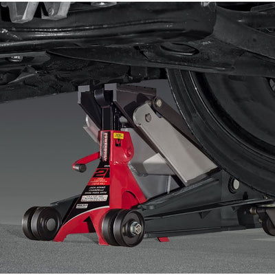 Powerbuilt 2-Ton 4000-LB U-Jack Garage and Shop Vehicle Floor Jack (For Parts)