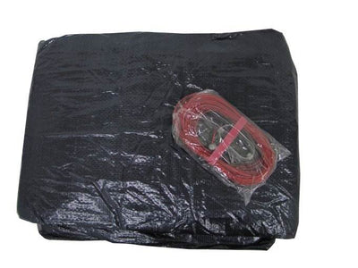 Swimline 20x40 Inground Pool Cover + 16) Water Tubes + Winterizing Closing Kit