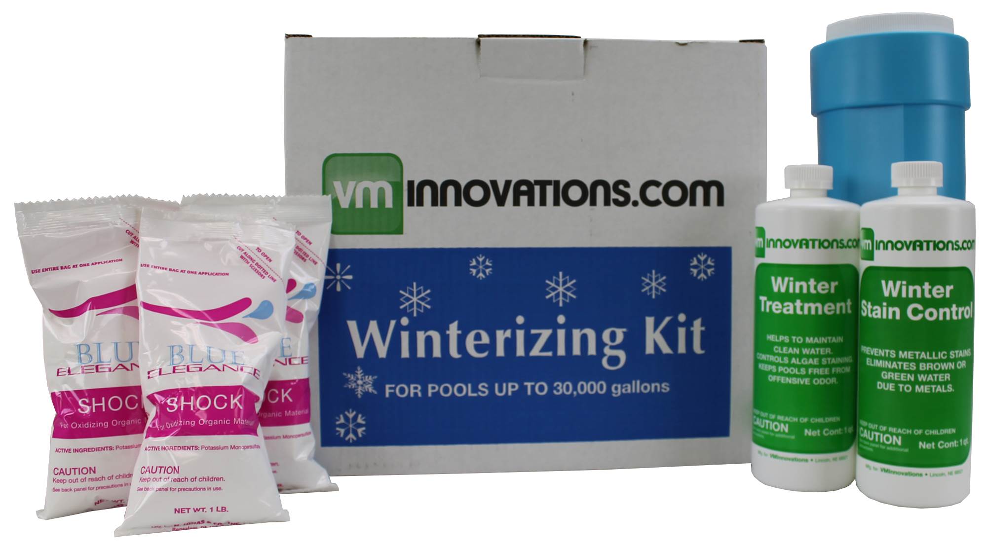 Swimline 20x40 Inground Pool Cover + 16) Water Tubes + Winterizing Closing Kit