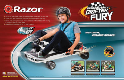 Razor Ground Force Drifter Fury Electric Go-Kart Kids | 25143480 - Open Box