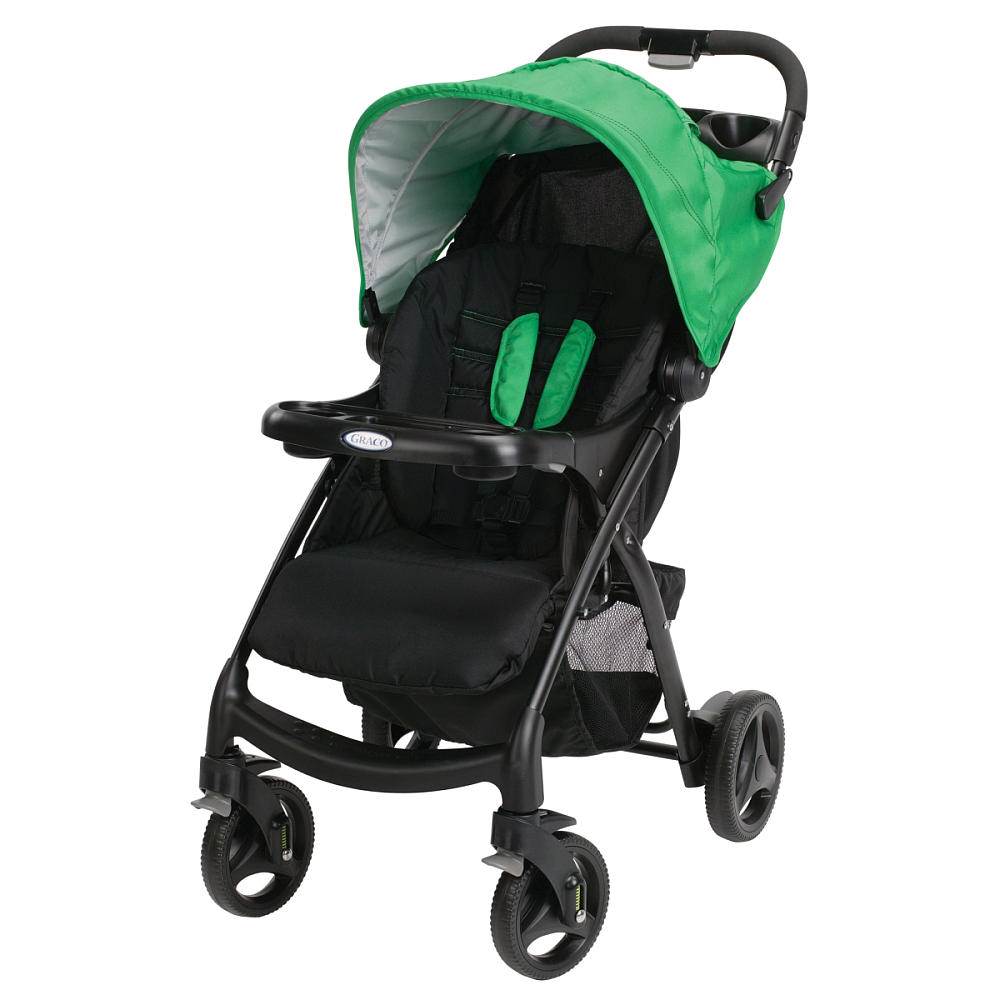 Graco Verb Click Connect Lightweight Travel Stroller & SnugRide Car Seat, Fern