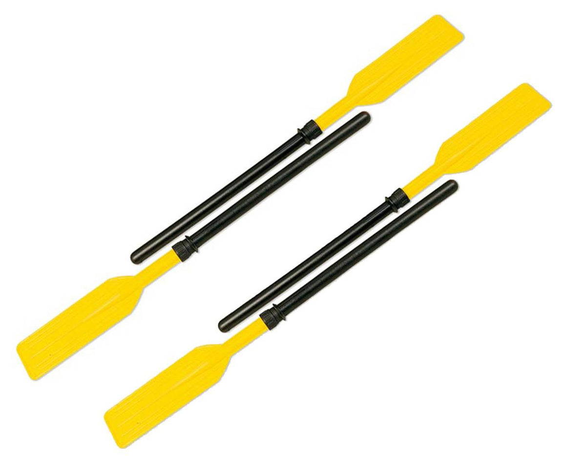 Bestway Lightweight Plastic 45" Deluxe Ribbed Blade Rowing Oar - Two Pair Set