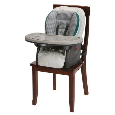 Graco Blossom Convertible 4-in-1 Highchair Seating System and Playard, Sapphire