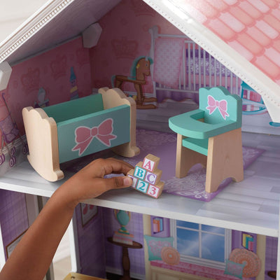 KidKraft Country Estates Dollhouse Wooden Pretend Play House |65242 - Open Box