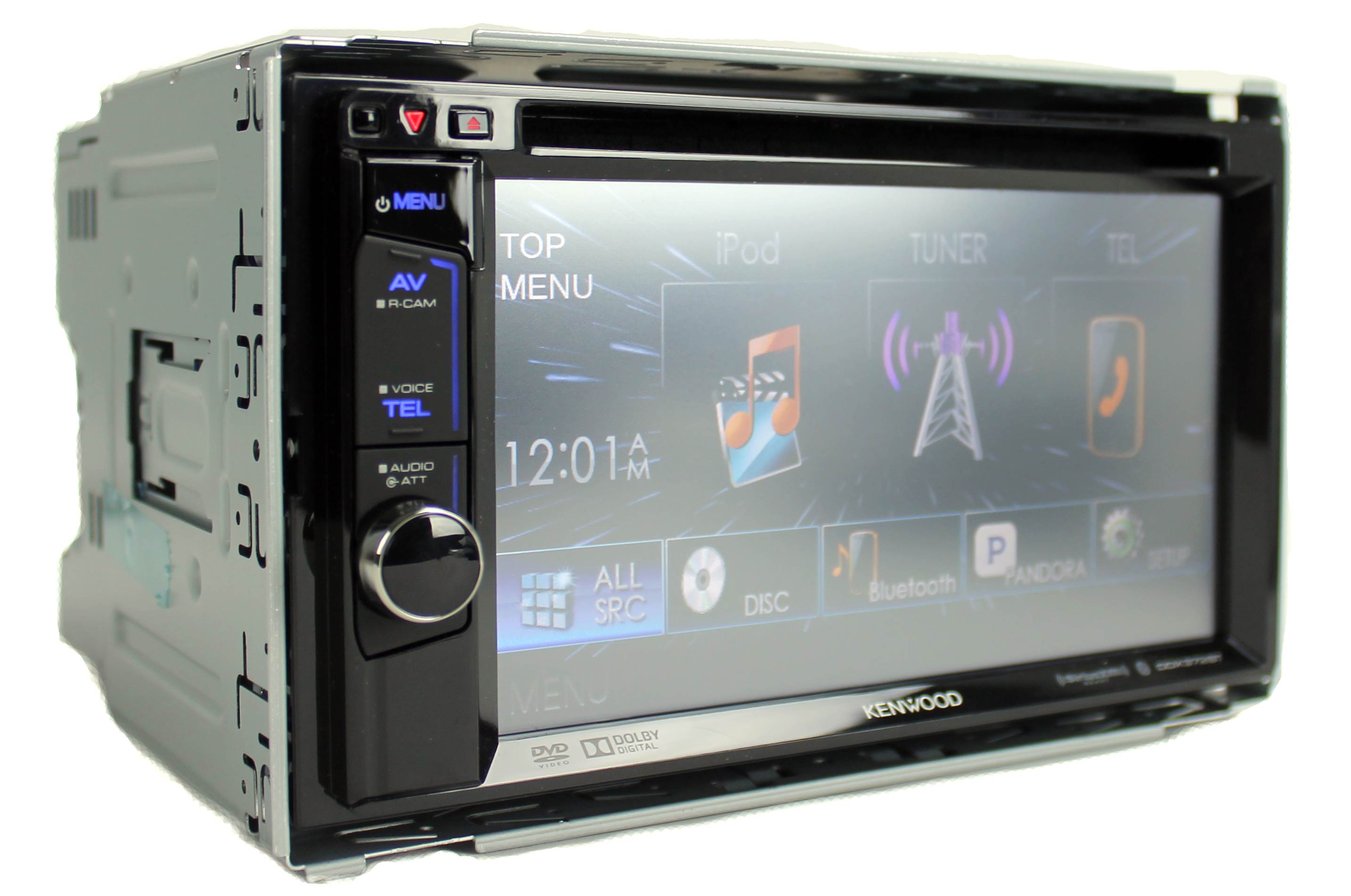 Kenwood DDX372BT Touchscreen Bluetooth Double CD Player Car Stereo - Open Box