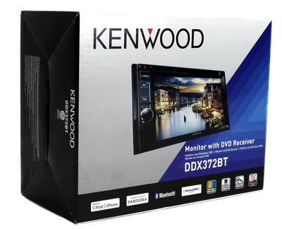 Kenwood DDX372BT Touchscreen Bluetooth Double CD Player Car Stereo - Open Box