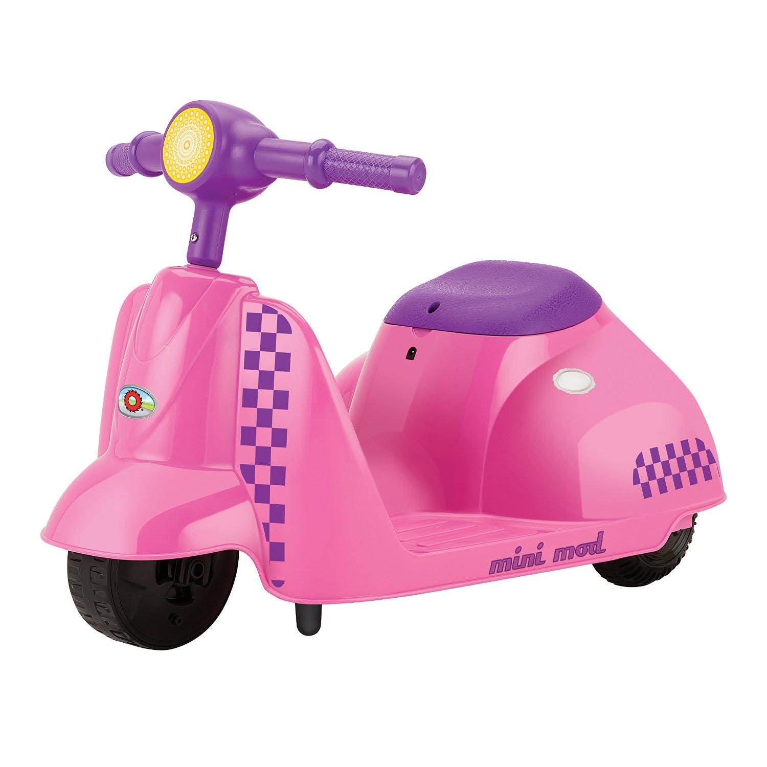 Razor Jr. Mini Mod Electric Scooter Rid-On Little Kids Moped, Pink | Open Box