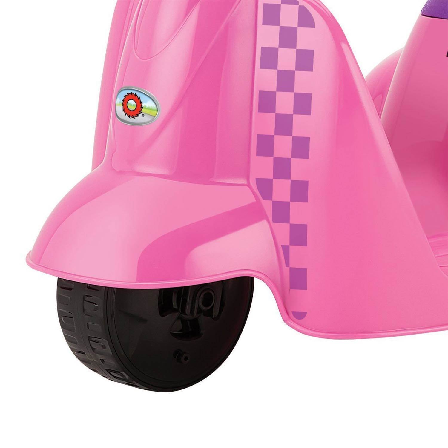 Razor Jr. Mini Mod Electric Scooter Rid-On Little Kids Moped, Pink | Open Box