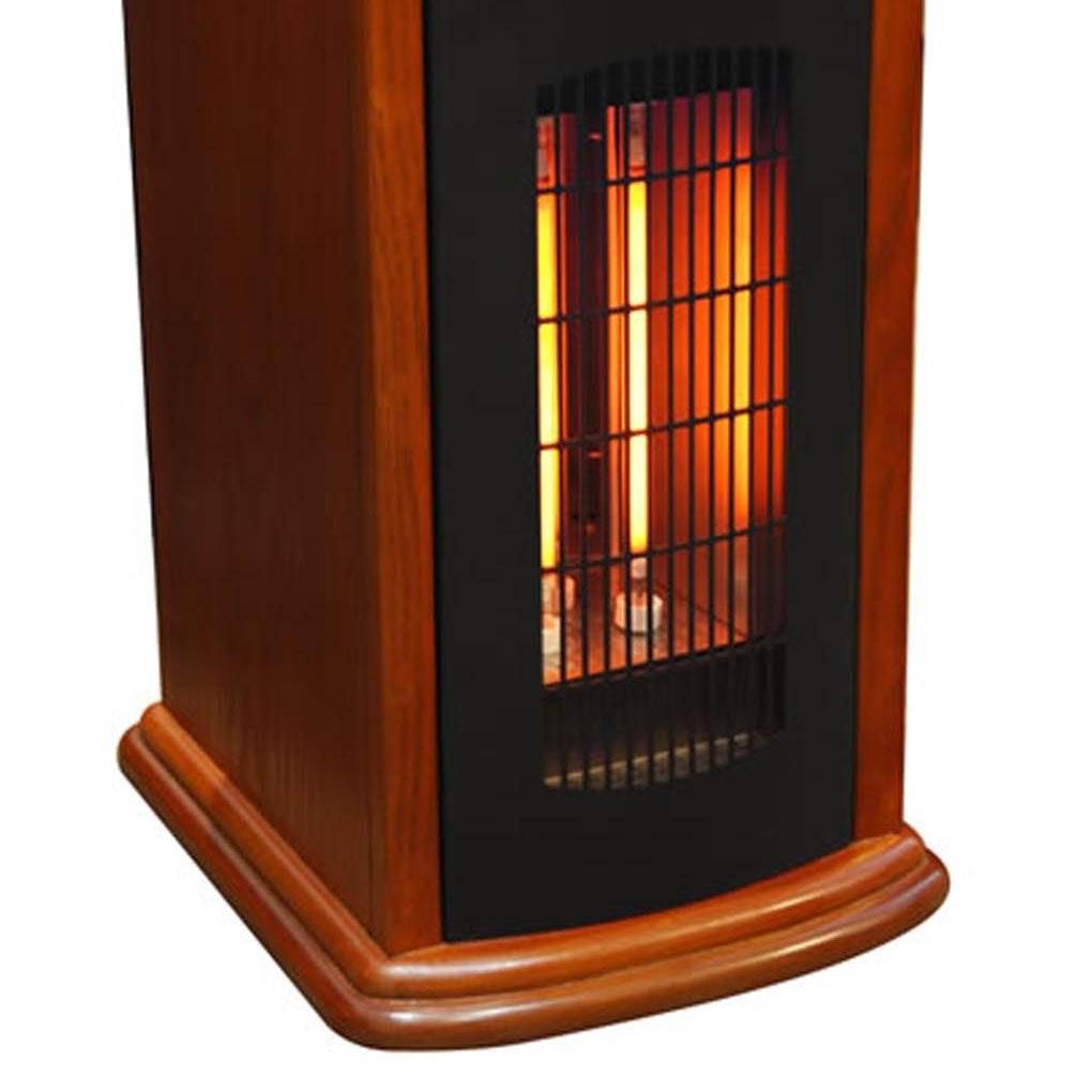 LifeSmart 1500W Medium to Large Room 21" Infrared Space Heater (Broken Knob)