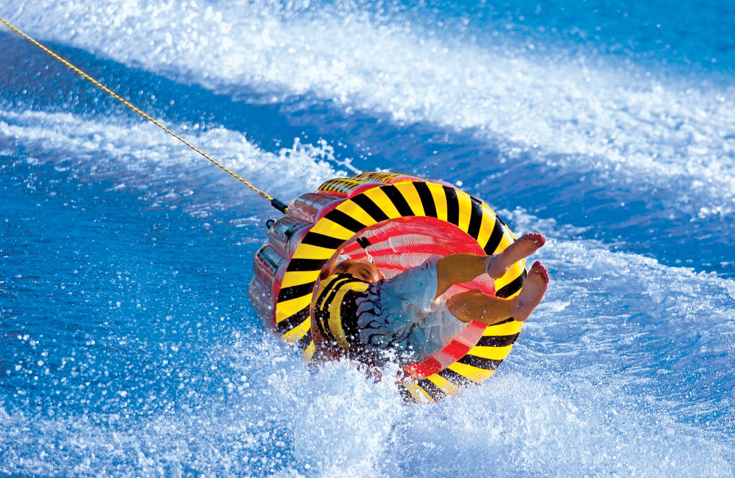 SPORTSSTUFF Gyro 53-1818 Tumbling 1-Person Rider Towable Boat Tube | Open Box