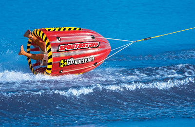 SPORTSSTUFF Gyro 53-1818 Tumbling 1-Person Rider Towable Boat Tube | Open Box