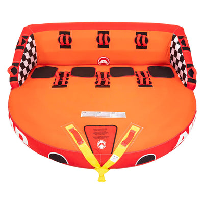 SPORTSSTUFF Great Big Mable Quadruple Rider Inflatable Towable Tube (For Parts)