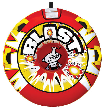 Kwik Tek AIRHEAD Blast Single Rider Inflatable Towable Water Lake Tube (Used) - VMInnovations