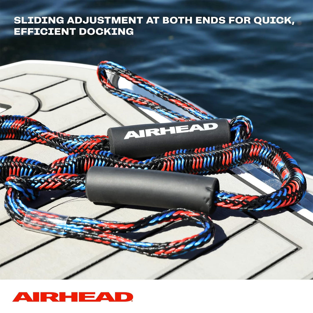 AIRHEAD AHDL-5 Bungee Dock Line 5 Feet Boat Cord, Stretches to 7 Feet - VMInnovations