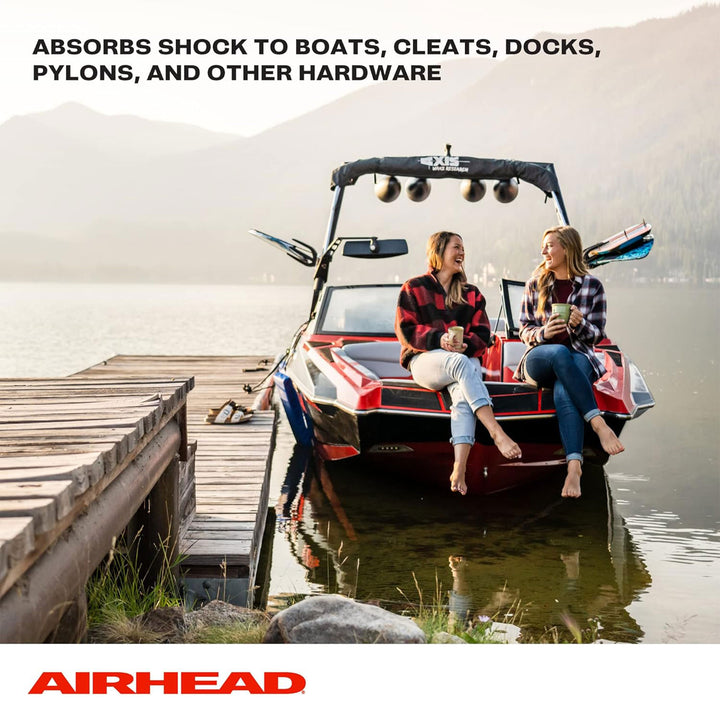 AIRHEAD AHDL-5 Bungee Dock Line 5 Feet Boat Cord, Stretches to 7 Feet - VMInnovations