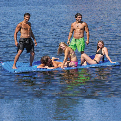 AIRHEAD AHGP-6 Gang Plank Inflatable Floating Mat Platform Water Raft (Open Box)
