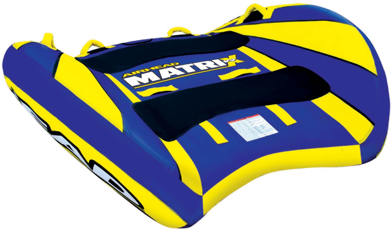AIRHEAD AHMX-V2 Matrix V2 Inflatable Double Lake Water Towable Tube (Open Box)