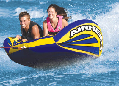 AIRHEAD AHMX-V2 Matrix V2 Inflatable Double Rider Lake Water Towable Tube (Used)