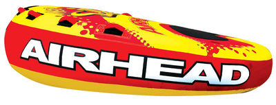 AIRHEAD AHSSL-4 Mega Slice 4 Rider Inflatable Towable Lake Water Tube (Open Box)