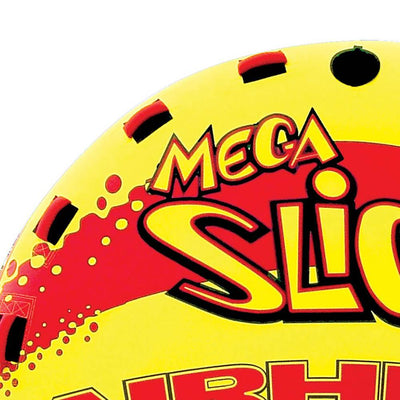 AIRHEAD AHSSL-4 Mega Slice 4 Rider Inflatable Towable Lake Water Tube (Open Box)