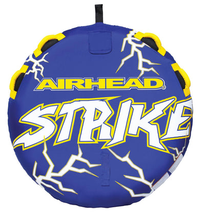 Airhead AHST-23 Strike 2 Single Rider Inflatable Towable with Nylon Handholds