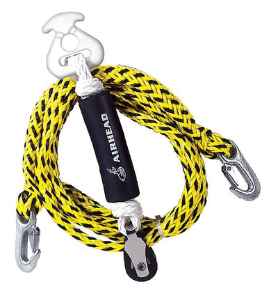 AIRHEAD AHTH-3 Tow Harness Ski Wakeboard 2 Rider Centering Towables (Open Box)