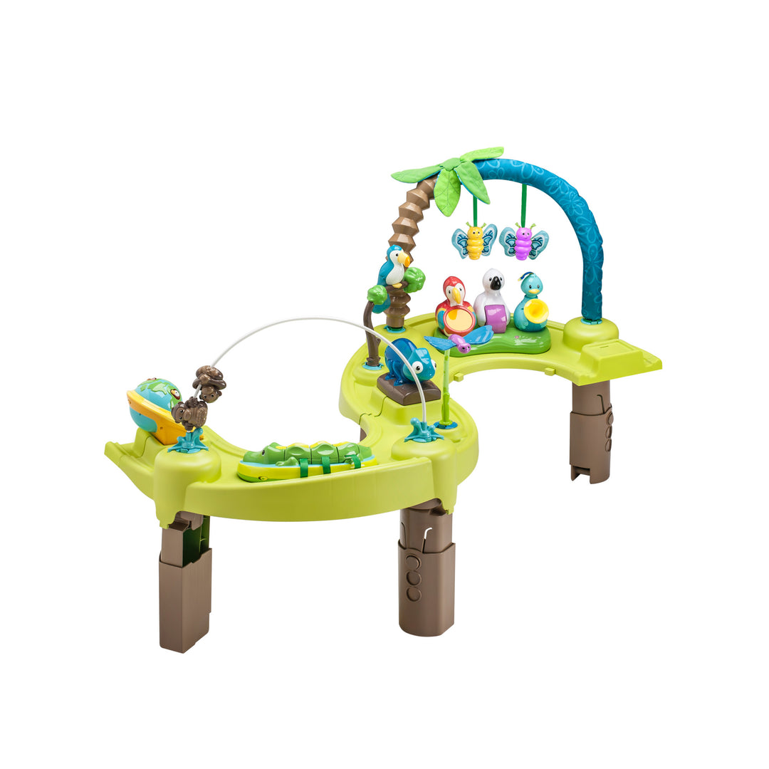 Evenflo ExerSaucer Triple Fun Saucer Life In The Amazon Bouncer Activity Center - VMInnovations