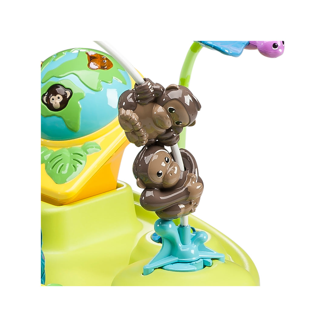 Evenflo ExerSaucer Triple Fun Saucer Life In The Amazon Bouncer Activity Center - VMInnovations