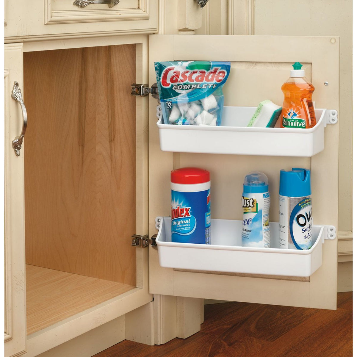 Rev-A-Shelf 6232-14-11-52-U-A 14" Cabinet Door Storage Bin (Set of 2) (Open Box)