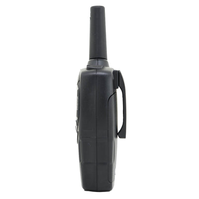 (2) COBRA CXT235 MicroTalk 20 Mile 22 Ch Walkie Talkie 2-Way Radios w/ Headsets