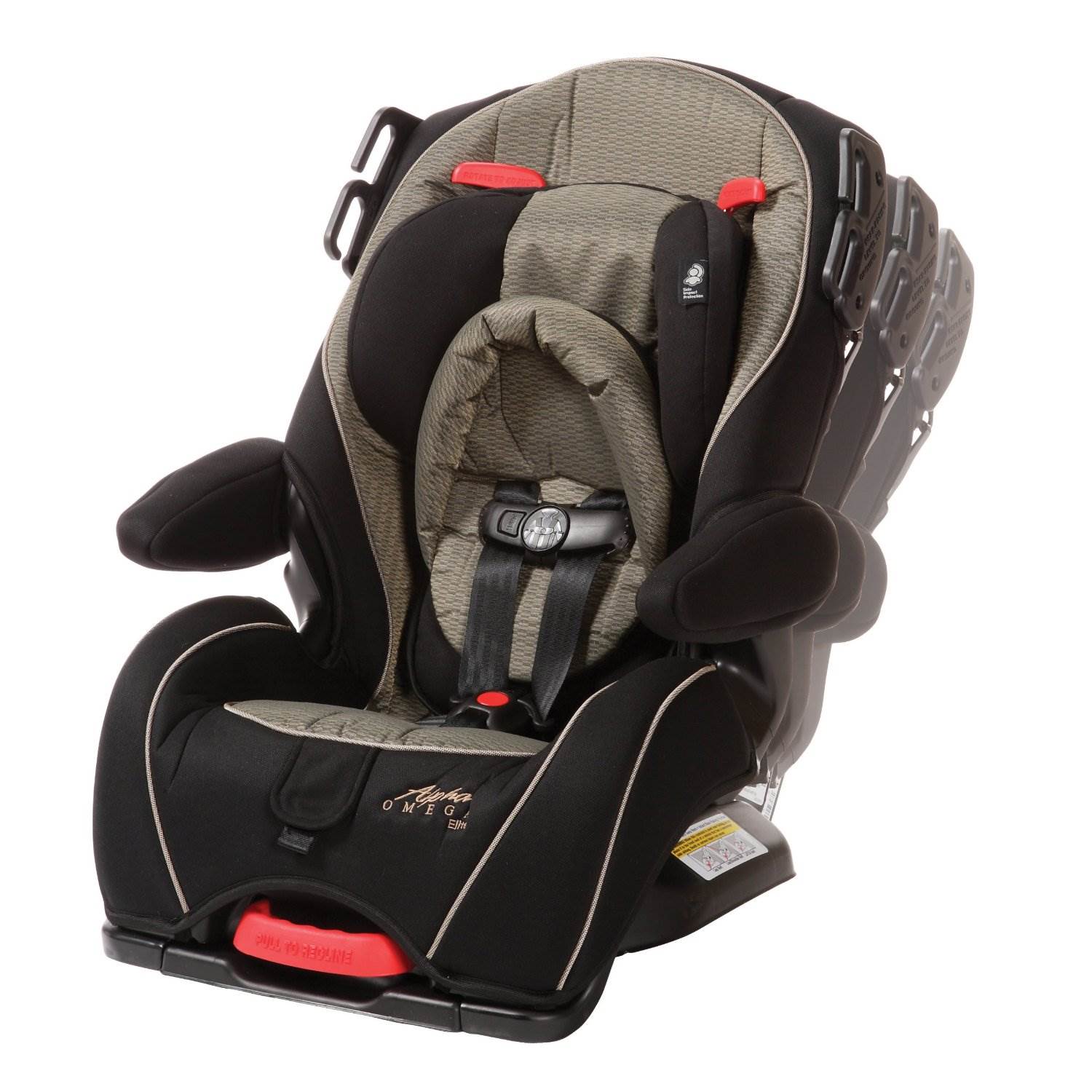 Safety 1st Alpha Omega Elite Convertible 3-in-1 Baby Car Seat - Sand (Open Box)