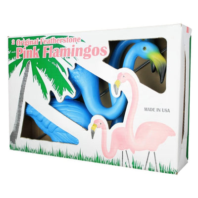 Union Products Featherstone Flamingo Yard Lawn Ornament, Set of 2 (Open Box)