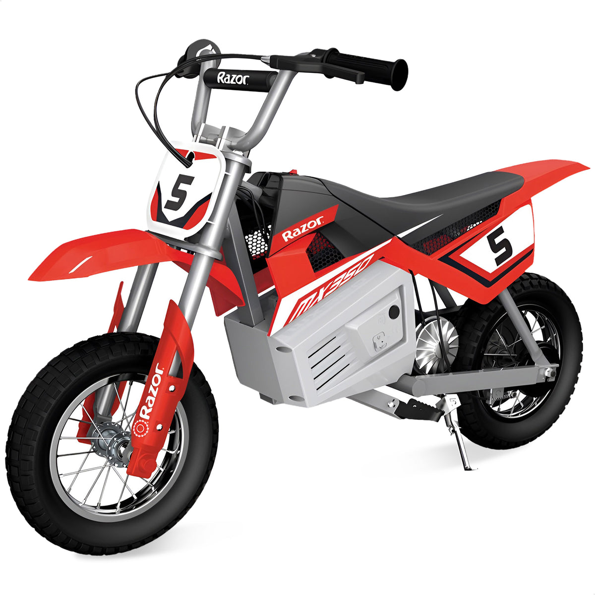 Razor MX350 Dirt Rocket 24V Electric Motorcycle Bike - Red (Open Box) (2 Pack)