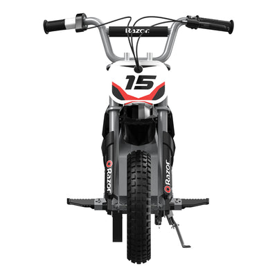 Razor MX400 24V Dirt Rocket Electric Motorcycle Bike | Black (Damaged) - VMInnovations