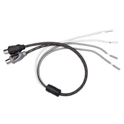 2) Rockford Fosgate RFIF2SW Speakers Line High Level to Female RCA Audio Inputs