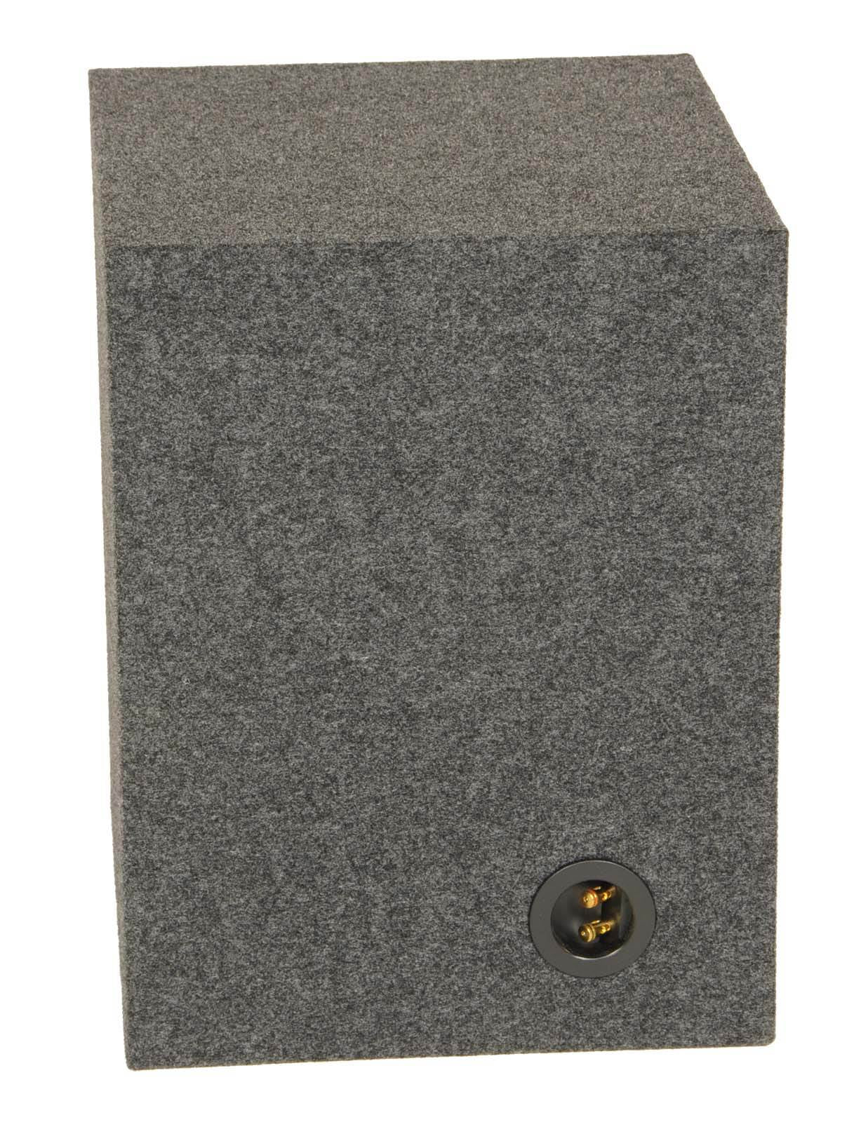 Q Power HD112 12" Single Heavy Duty Vented Square Sub Enclosure Box (Open Box) - VMInnovations